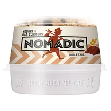 Nomadic Yogurt & Oat Clusters Double Choc 169g